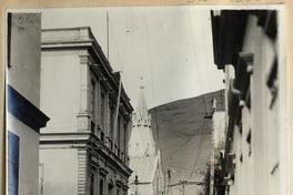 [Calle en Arica, cerca de la catedral de San Marcos]
