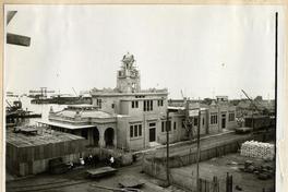 [Construcción del edificio del resguardo de aduana, Gobernación marítima]