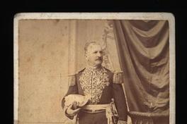 [Manuel Baquedano: retrato de cuerpo entero de uniforme]