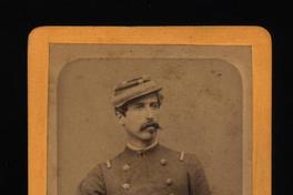 [Marcial Martinez Cuadros, retrato de medio cuerpo con uniforme]