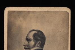 [Sir William de Vic Tupper, retrato de medio cuerpo de perfil, con uniforme]