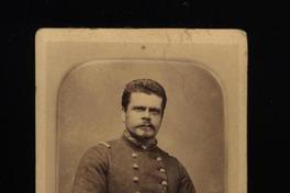 [Juan Ramón Rivera, Capitán ayudante del Buin, retrato de medio cuerpo con uniforme]