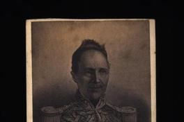 [José Manuel Borgoño Nuñez y Silva, retrato de medio cuerpo con uniforme]