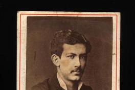 [Pedro Regalado Videla, médico cirujano de la Corbeta Covadonga, retrato de medio cuerpo]