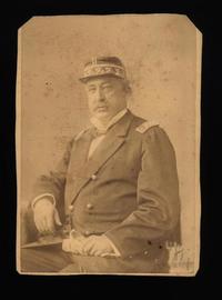 [General Pedro Lagos, retrato de medio cuerpo con uniforme]