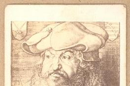 [Federico de Saxe, retrato de frontal de rostro]