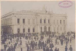 [Víspera de la colocación de placas en la calle Chile, Salvador de Bahía, Brasil]