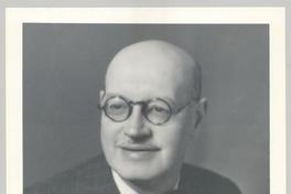 [Guillermo Feliú Cruz, retrato de medio cuerpo]