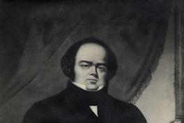 [Mariano Egaña, retrato de medio cuerpo, sentado]