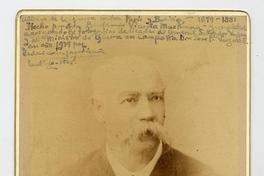 [Benjamín Vicuña Mackenna, retrato de medio cuerpo]