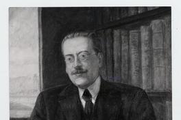 [Enrique Matta Vial, retrato de medio cuerpo]