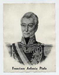 [Francisco Antonio Pinto, retrato de medio cuerpo con uniforme]