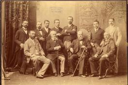 [Comisión de la Patagonia, retrato de once hombres]