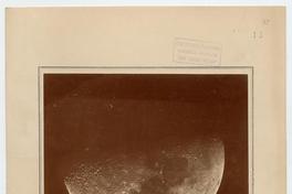 [Imagen de mitad de la luna. Observatorio Nacional Argentino, Córdova 1873]