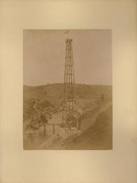 Construcción del viaducto de Malleco