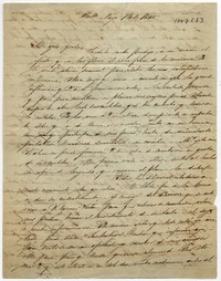 [Carta] 1848 Mayo 13, Santiago [a] Benigna Ortúzar