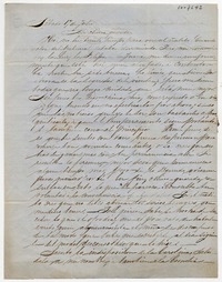 [Carta] [1852] Julio 17, [Santiago] [a] Benigna Ortúzar de Covarrubias