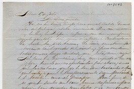 [Carta] [1852] Julio 17, [Santiago] [a] Benigna Ortúzar de Covarrubias