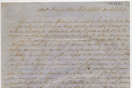 [Carta] 1852 Abril Domingo 23, Sant[iag]o Sra. Da. Benigna Ortúzar de Covarrúbias