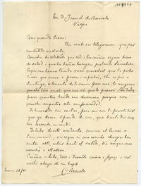 [Carta] [18]92 Enero 16, [Malloa?] Sra. D. Irene L. de Bernales