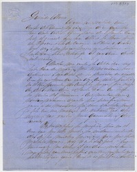 [Carta] 1861 Octubre 7, [a] Alvaro Covarrubias