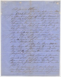 [Carta] 1861 Octubre 15, [a] Alvaro Covarrubias