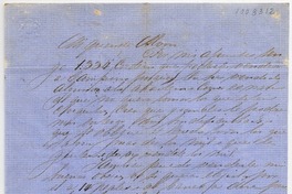 [Carta] 1861 Octubre 15, [a] Alvaro Covarrubias