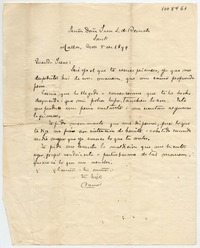 [Carta] 1899 Nov[iembre] 5, Malloa [a] Señora Doña Irene L. de Bernales