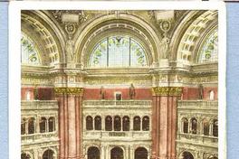 Reading room, Library of Congress, Washington, D.C.