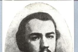 Vicuña Mackenna a la edad de 20 años