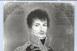 Ventura Blanco y Calvo Encalada, teniente del regimiento de dragones de Sagunto