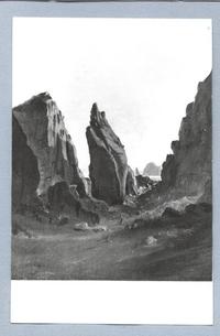 [La aguja del Carmen Rocas de la costa chilena]