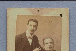 [Juan Williams Rebolledo y su madre]