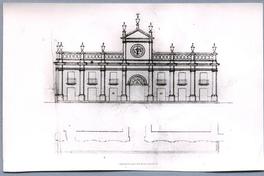 [Bosquejo de un edificio colonial]