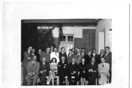 [Guillermo Feliú Cruz y grupo de personas]