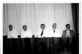 [Angel Rubio, Manuel Hidalgo, Octavio Méndez, Ricardo J. Alfaro, Manuel Gasteazoro (izq.- der.)]