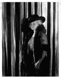 [Blanca Vergara de Errázuriz, retrato de medio cuerpo]