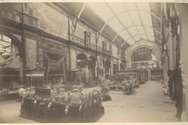 [Album de la Exposición Universal de París de 1889 : Gran galería transversal de la sección belga]