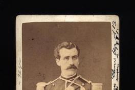 [Rafael Zorraindo, segundo jefe del regimiento Tacna, muerto en Chorrillos en 1881, retrato de medio cuerpo con uniforme]
