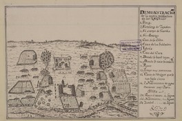 Demostración de la nueva población de los Ángeles  [Material cartográfico]