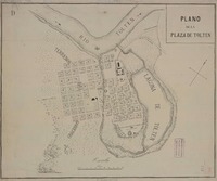 Plano de la plaza de Tolten  [Material cartográfico]