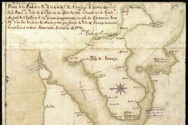 Plano de la Bahía de la Ciudad de Santiago de Castro...  [material cartográfico] Carlos Berangers