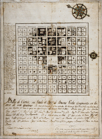 Billa de Curico, su titulo de Villa Buena Vista compuesta en la area de siete guadras, 1807.