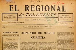 El Regional (Talagante, Chile: Diario)