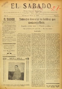 El Sábado : primer semanario penquista.