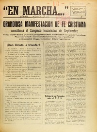 En Marcha (Santiago, Chile : 1937)