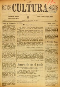 Cultura (Arica, Chile : 1933)