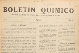 Boletín químico
