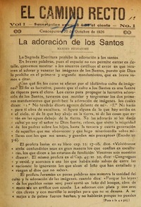 El Camino recto.