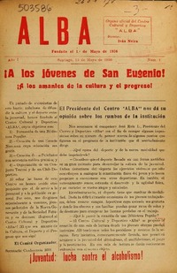 Alba (Diario : Santiago, Chile : 1936)